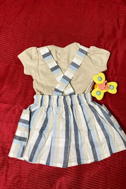 Dungaree Frock 6941